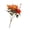 Orange, variant on 1 Pack Artificial Fall Flowers Bouquet, 15"x11.8" Pre-Assembled Silk Autumn Flower Bunch with Large Peonies for Living Room Mantel Decor - Deep Burgundy