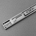 thumbnail image 6 of WRISTBIQUE Desk Slide Rail Steel Silver 2 Pcs for Cabinet and Desk, 6 of 8