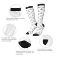 thumbnail image 3 of Knee High Socks for Men and Women, Hockey Stick Sport Althletic Compression Socks, Support Long Tube Socks for Outdoor Sport, Calf Socks, High Stockings for Women Men, 3 of 7