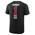thumbnail image 3 of Men's Black D.C. United Number One Dad T-Shirt, 3 of 3