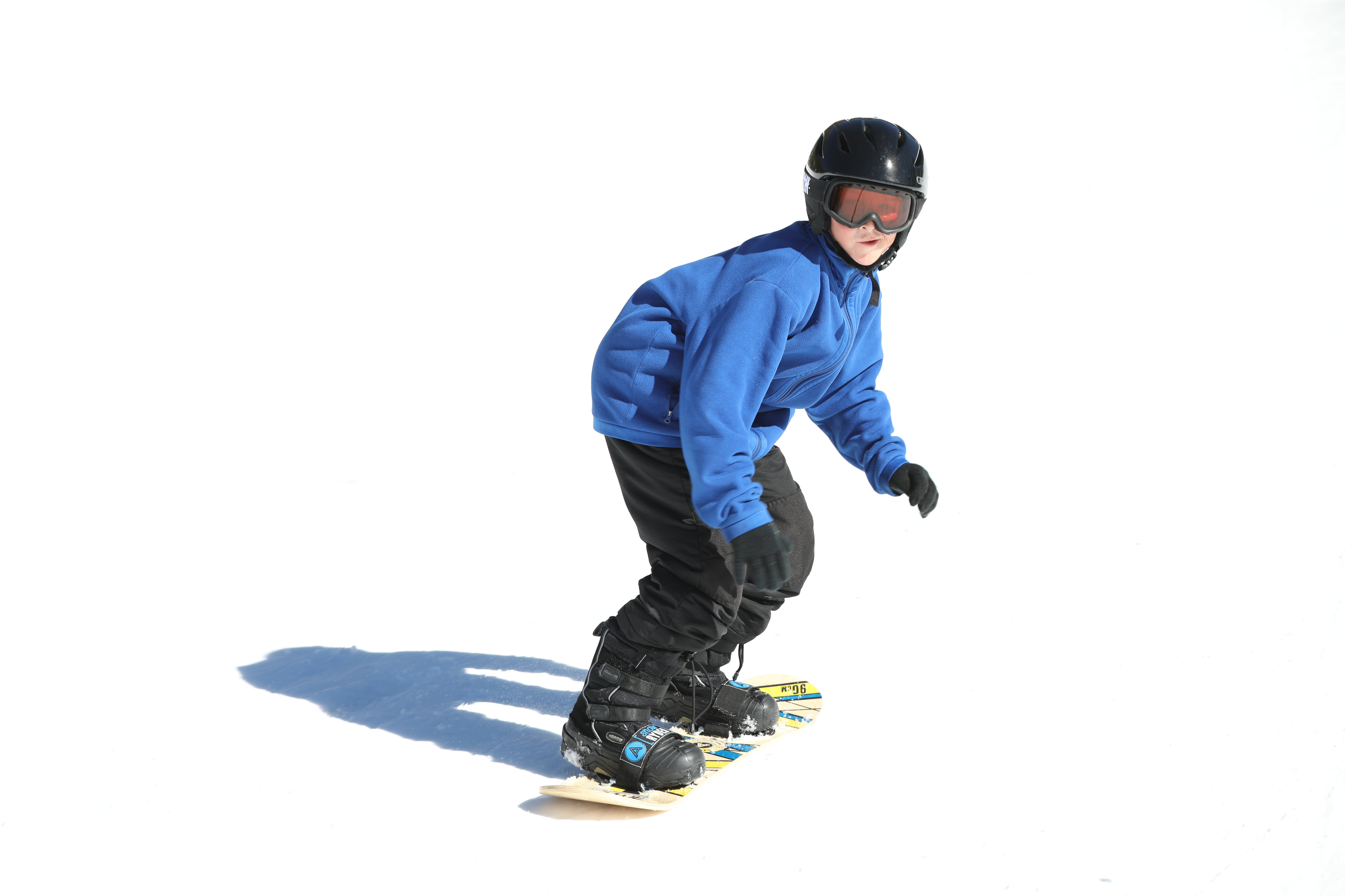 Airhead Snow Ryder Hardwood Snowboard w/Velcro Bindings Renewed 