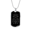 Military Chain (Gold), variant on Sacred Geometry Flipped Triangle Dog Tag Necklace Stainless Steel 24" Chain Silver Tone or Gold Tone