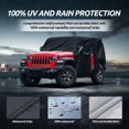 thumbnail image 4 of Funda de cabina Migaven para Jeep Wrangler 2 puertas 1987-2025, 4 of 7