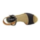 thumbnail image 3 of Sandalia de cuña Kyndra para mujer de Lucky Brand en color negro, 3 of 5