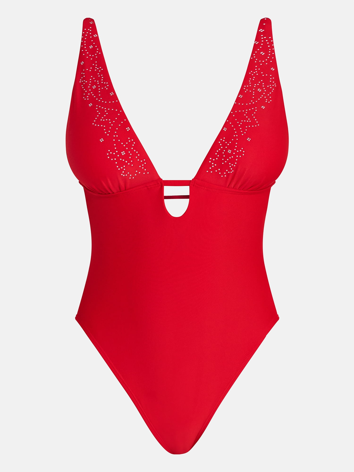 No Boundaries Plunge One-Piece Swimsuit, Women’s XXS-XXL