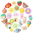 thumbnail image 1 of Taza de agua pegatinas Kawaii resina 3D deportes Fitness botella calcomanías 28 piezas FLhrweasw Nuevo, 1 of 5