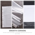 thumbnail image 3 of LOLIPPYY 100Ud Bolsas Protectores De Archivos Transparentes Para Uso Empresarial Y Estudio, 3 of 8
