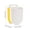 Yellow-M, variant on Wall Mounted Laundry Hamper - Foldable and Removable Basket for Bathroom and Bedroom, Large Capacity Dirty Clothes Organizer