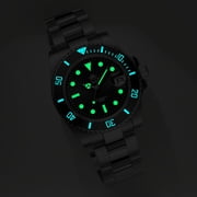 ADDIESDIVE Men’s Automatic Dive Watch 200M Waterproof, Analog Watches with Japanese Movement Luminous Dial, Sapphire Crystal & Ceramic Bezel