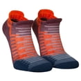 thumbnail image 4 of Hilly Active Socklet Min Socks - Burgundy/Orange, 4 of 6