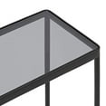 thumbnail image 5 of Kate and Laurel Trubey Modern Side Table, 15.75" x 8" x 24.6", Black, Contemporary End Table with Practical Storage Rack Underneath, 5 of 5