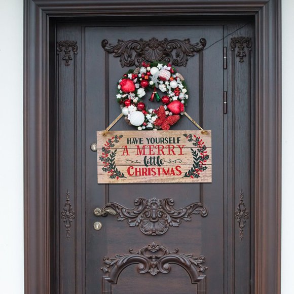 Merry Christmas Wooden Sign At The Front Door Wooden Decoration Hanging Welcome Sign Family Window Wall Farmhouse Indoor And Outdoor Decoration Christmas Outdoor Sign round Stained Glass Windows for