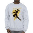 thumbnail image 3 of DC Comics Mens Black Adam Golden Bolt Chest Sweatshirt, 3 of 4