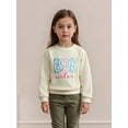 thumbnail image 6 of BemeyourBBs Toddler Baby Girl Big Sister Sweatshirt Pullover Crew Neck Long Sleeve Fall Winter Sweater Tops Clothes, 6 of 9