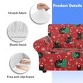 thumbnail image 6 of XYZCANDO Christmas Cat Stretch Sofa Covers 1 Piece Cushion Couch Slipcovers Printed Sofa Covers for 1 Seater Couch Cover, 6 of 6