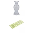 thumbnail image 1 of Accesorio de Plantilla de Fabricación de Edredones de Plástico DIY de de Acolchado de 2 Piezas, 1 of 9