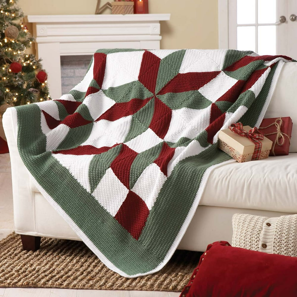 Herrschners® Norwegian Star Crochet Afghan Kit