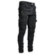 thumbnail image 1 of Men Cargo Combat Denim Pants Skinny Jeans Casual Trousers Jeggings, 1 of 5