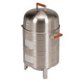 thumbnail image 2 of Americana Grills 351 Pi2 Acier Inoxydable Fumoir à Charbon pour Viande, 2 of 7
