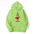 thumbnail image 1 of Chandail de Noël Abordable Corashan Chandail de Noël Laid Imprimé Mode Ample Chandail à Capuche à Manches Longues pour Hommes et Femmes Rouge, TG, 1 of 4