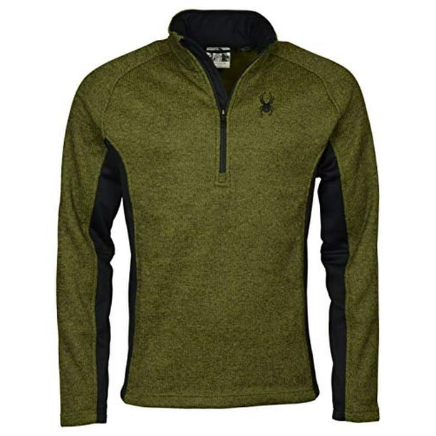 Spyder Spyder Men's HalfZip Outbound Sweater Jacket L Green