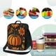 thumbnail image 4 of Disketp Autumn Pumpkin Leaves Bolsa Térmica Estampada para Almuerzo, Lonchera para Hombres y Mujeres Adultos, 4 of 7