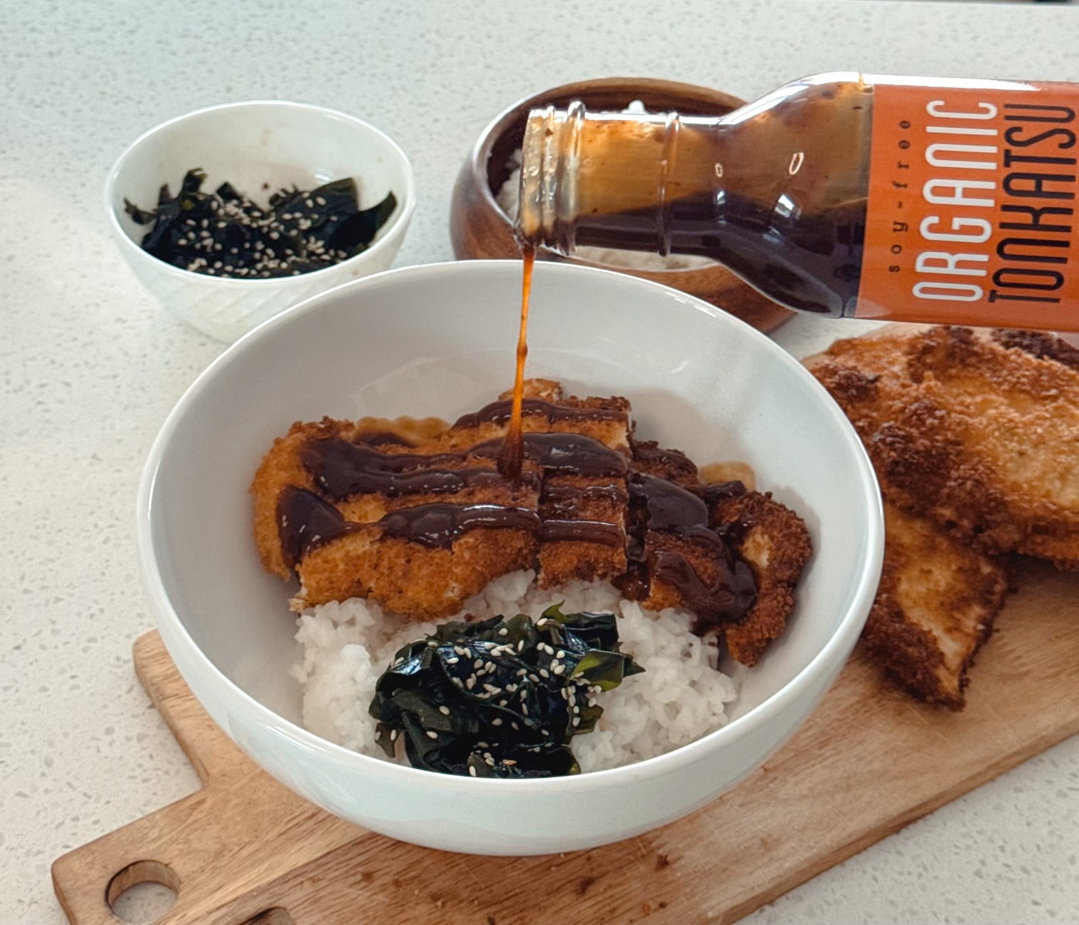 Ocean's Halo Organic Tonkatsu Sauce, Vegan, Soy-free, Liquid Dipping Sauce, 12 fl oz.