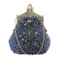 thumbnail image 1 of pitrice Women's Antique Beaded Embroidery Party Clutch Vintage Sequined Purse Evening Handbag Wedding Bridal Bag, 1 of 6