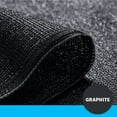 thumbnail image 4 of Coolaroo 90% UV Block Protection and Privacy Screen Shade Fabric for Pergolas, Porches, Gazebos, Pet Runs, Playpens and Chicken Coops, 6' x 50', Graphite, 4 of 4