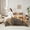 Gold, variant on Feelyou 3D Wolf Family Twin Bedding Sets 7-Piece, Woodland Wildlife Bedding Comforter Set