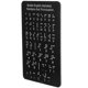 thumbnail image 4 of ColoMX Ayuda para el estudio de braille: tablero de puntos en relieve con letras y números en inglés - Herramienta de entrenamiento portátil para adultos y niños ciegos, 4 of 8