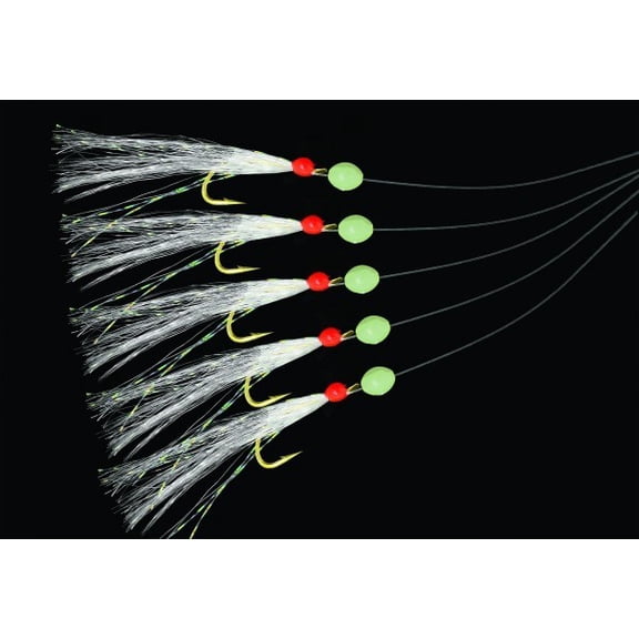 Mustad CSR05 Piscator Rig, Feather & Flash 1 Per Pack