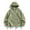 Green, variant on Summer Casual Men' Coat Sun Protection Clothing Korean Style Streetwear Zipper Hooded Jackets Man