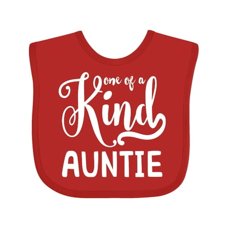 

Inktastic Gift for Aunts | One of a Kind Auntie (white) Gift Baby Girl Bib