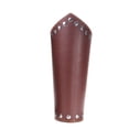thumbnail image 1 of Medieval Bracers Steampunk PU Leather Wristband Bracer Rivet Arm Cuff Cosplay Props 1pc, 1 of 4