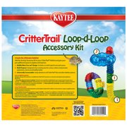 Kaytee Critter-Trail Fun-nel Loop-D-Loop Accessory Kit Small Animal Habitat Tubes