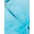 thumbnail image 6 of iEFiEL Girl Rhinestone Organza Flower Dress Wedding Prom Gown, 6 of 6