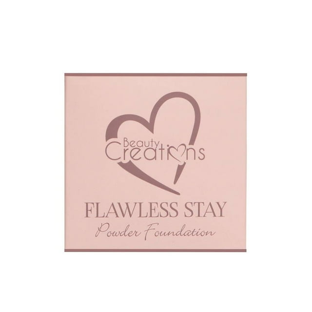 Polvo compacto Beauty Creations Fawless stay powder 4 larga duración de 7g