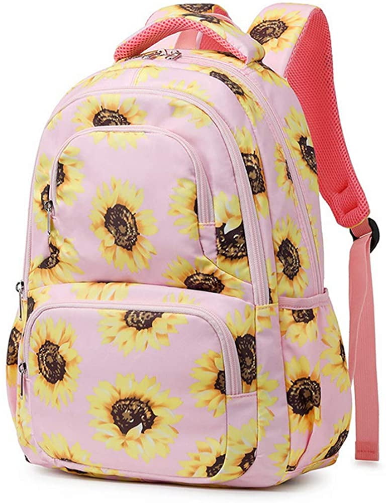 Middle School Girls Sunflower Bookbag