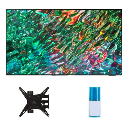 SAMSUNG 43-inch Neo QLED 4K QN90B Series Smart TV with Walts TV Full Motion Mount and Screen Cleaner Kit (2022)