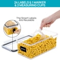thumbnail image 4 of Contenedores de almacenamiento de alimentos Vtopmart 3.2 L (4 piezas) para pasta, 4 of 7