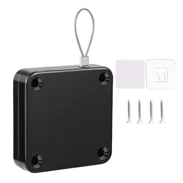 No Drilling Automatic Sensor Door Closer Easy Installation 1000G Tensile Force Sliding Door Closers for Home Bedroom