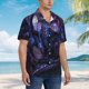 thumbnail image 3 of Fotbe Fantasy Dragon In Cathedral Camisa Hawaiana para Hombre Unisex – Camisa Casual de Verano con Botones de Manga Corta de Algodón y Lino,Small, 3 of 7