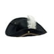 thumbnail image 5 of Sombrero pirata tricornio con plumas para disfrazarse Fernando, 5 of 8