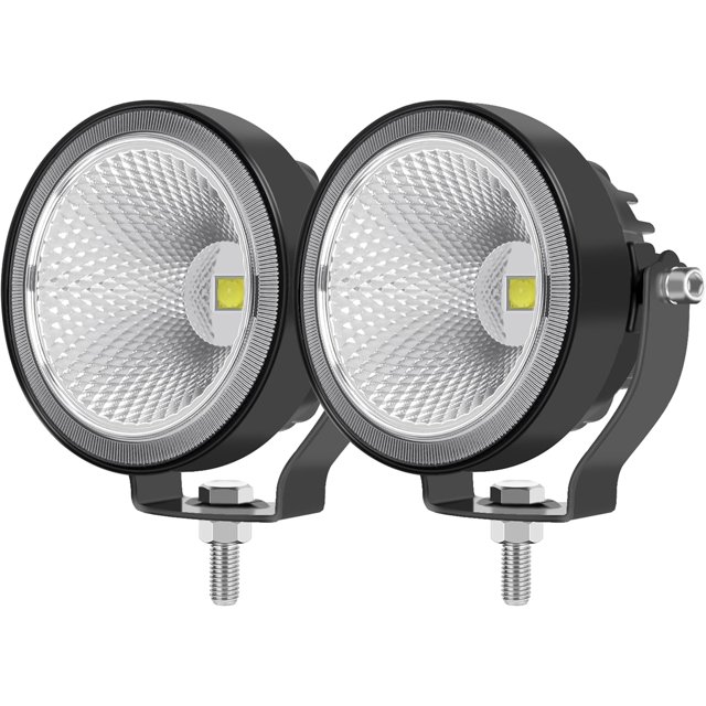 4 Pulgadas Luz LED en Cápsula IP68 Luz de Trabajo LED Blanca Barra de Faros para Auto 12V 24V Luz de Proyección LED para Remolque Motocicleta Camión 4x4 Fuera de Carretera Para Pick-up