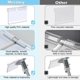 thumbnail image 2 of Clear Plastic Label Holders For Wire Shelf Retail Price Label, Basket Bin Labels Clip On, Labels For Storage Bins, Merchandise Sign Display Holder For, 2 of 5