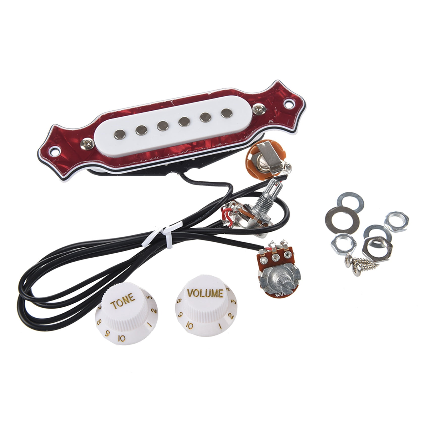 10X Single Coil Magnetic Acoustic Guitar Pickup