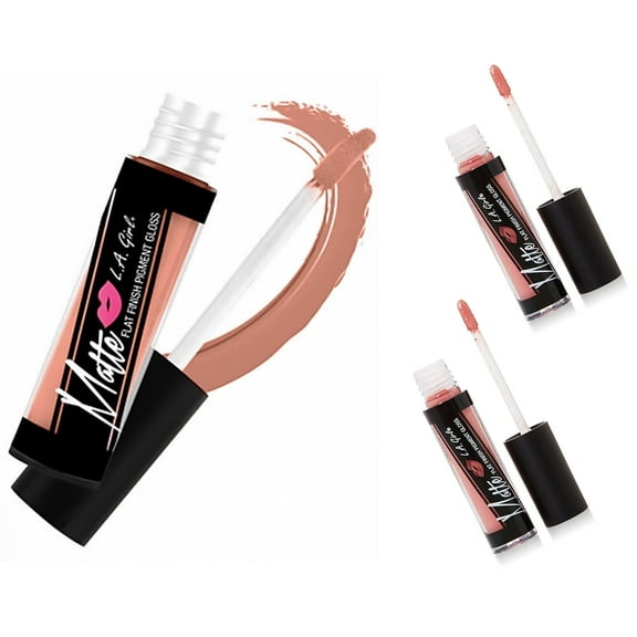 LA Girl Matte Flat Finish Pigment Gloss - Dreamy x 3