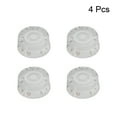 thumbnail image 3 of Unique Bargains Guitar Control Knobs Speed Volume Control Knobs 6x26x12mm Musical Instrument Parts Replacement White 4 Pack, 3 of 5