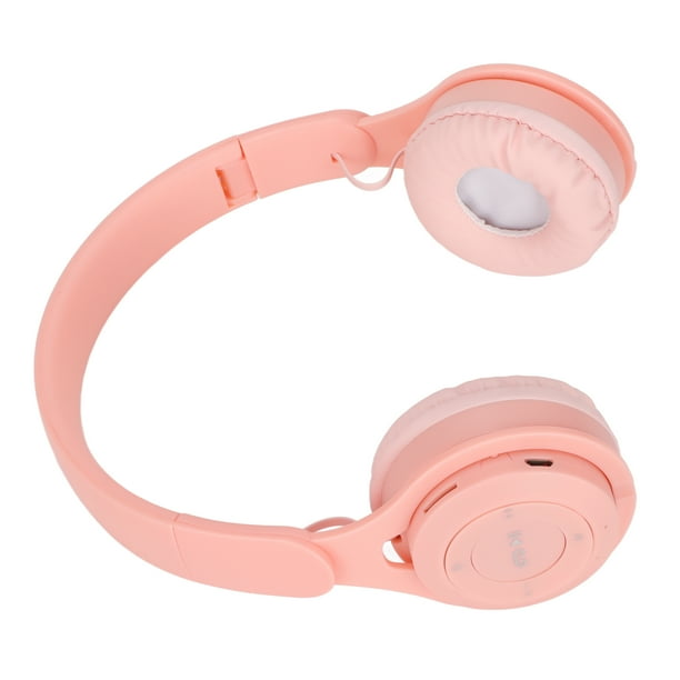 Auriculares Over Ear Para Niños 5.0 Sonido Estéreo Altavoz 40mm Diseño Plegable Con Orejeras De Cuero Suave Para Niños Niñas